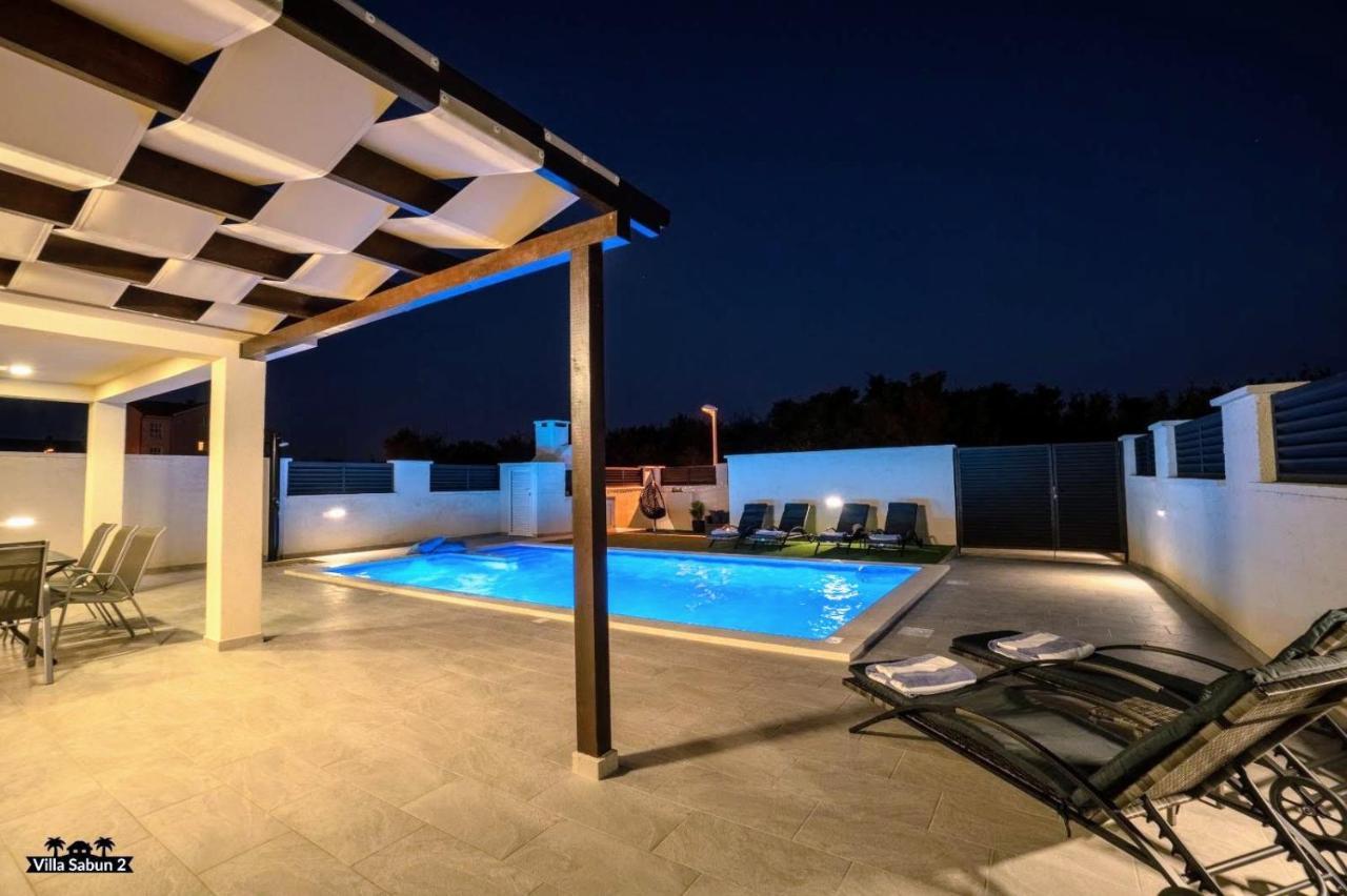 Villas Sabun - Modern House With Heated Pool Privlaka  Dış mekan fotoğraf