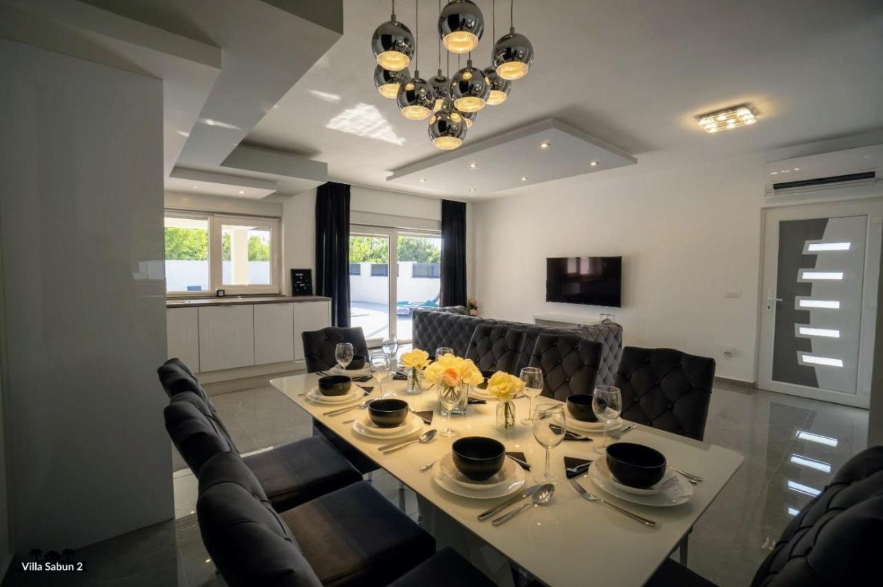 Villas Sabun - Modern House With Heated Pool Privlaka  Dış mekan fotoğraf