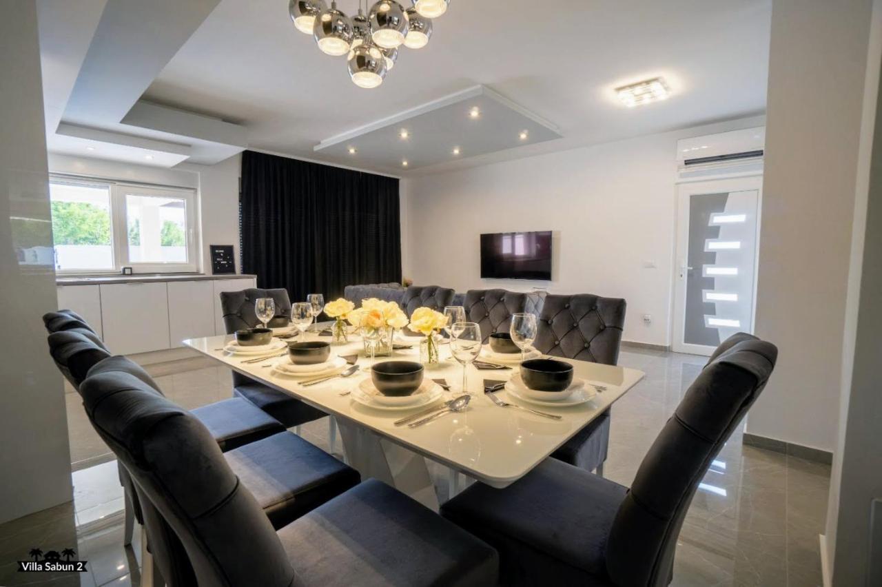 Villas Sabun - Modern House With Heated Pool Privlaka  Dış mekan fotoğraf